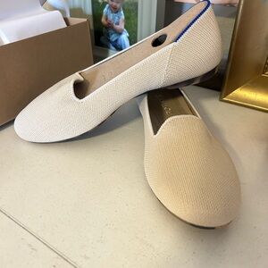 Rothy's Cream Women's Loafers new never worn